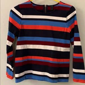 J crew Striped long sleeve T-shirt